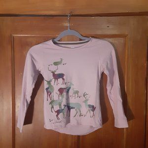 Carhartt Lt Purple/Camo Deer Top Size 8